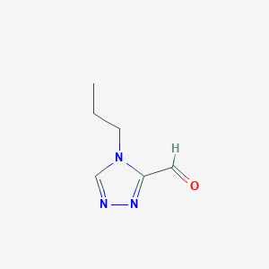 4-propyl-4H-1,2,4-triazole-3-carbaldehyde