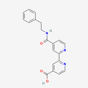 4'-[(2-Phenylethyl)carbamoyl][2,2'-Bipyridine]-4-Carboxylic Acid