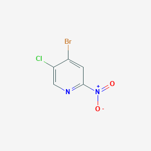 4-Bromo-5-chloro-2-nitropyridine