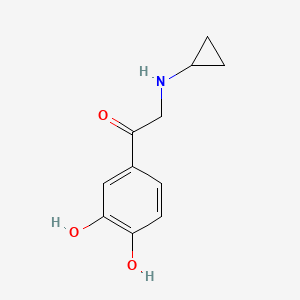 2-(Cyclopropylamino)-1-(3,4-dihydroxyphenyl)ethanone