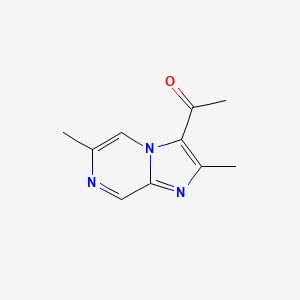 1-(2,6-Dimethylimidazo[1,2-A]pyrazin-3-YL)ethanone