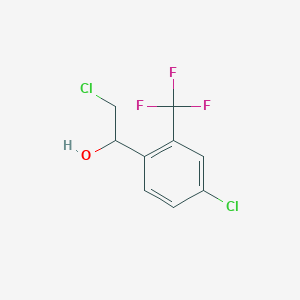 2-Chloro-1-(4-chloro-2-(trifluoromethyl)phenyl)ethanol