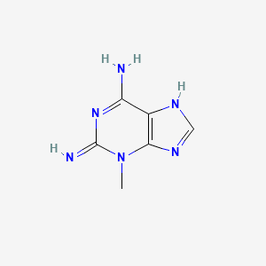 molecular formula C6H8N6 B13114034 3-methyl-3H-purine-2,6-diamine CAS No. 804426-08-2