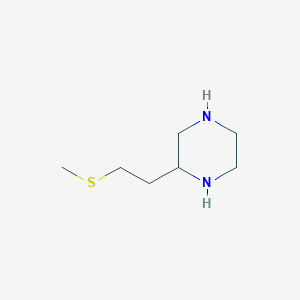 2-(2-(Methylthio)ethyl)piperazine