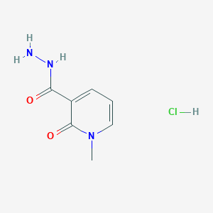 1-Methyl-2-oxo-1,2-dihydropyridine-3-carbohydrazide hydrochloride