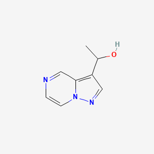 1-(Pyrazolo[1,5-a]pyrazin-3-yl)ethan-1-ol