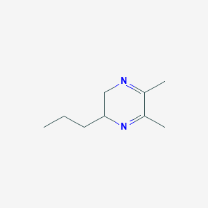 5,6-Dimethyl-2-propyl-2,3-dihydropyrazine