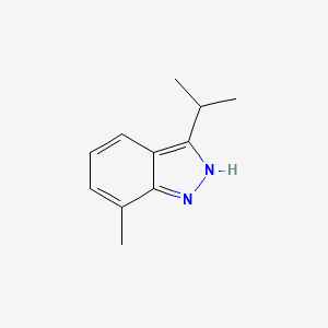 3-Isopropyl-7-methyl-1H-indazole