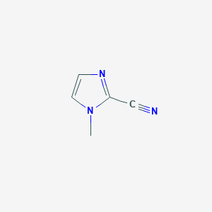 molecular formula C5H5N3 B1311410 1-Methyl-1H-imidazole-2-carbonitrile CAS No. 45515-45-5