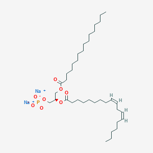 9,12-Octadecadienoicacid(9Z,12Z)-,(1R)-1-[[(1-oxohexadecyl)oxy]methyl]-2-(phosphonooxy)ethylester,sodiumsalt