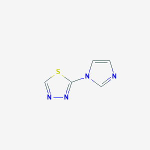 2-(1H-Imidazol-1-yl)-1,3,4-thiadiazole