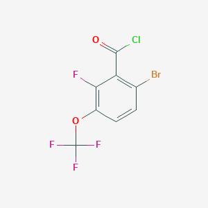 6-Bromo-2-fluoro-3-(trifluoromethoxy)benzoylchloride