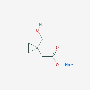 Sodium2-(1-(hydroxymethyl)cyclopropyl)acetate