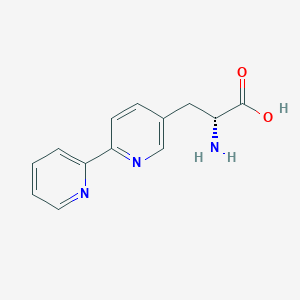 (R)-3-([2,2'-Bipyridin]-5-yl)-2-aminopropanoic acid