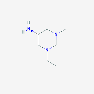 (R)-1-Ethyl-3-methylhexahydropyrimidin-5-amine