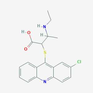 2-((2-Chloroacridin-9-yl)thio)-3-(ethylamino)butanoicacid