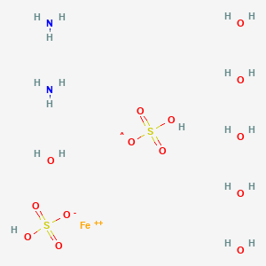 Ammonium iron(cento) sulfate hexahydrate