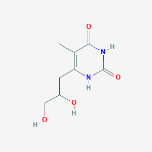 6-(2,3-Dihydroxypropyl)-5-methylpyrimidine-2,4(1H,3H)-dione