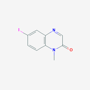 6-Iodo-1-methylquinoxalin-2(1H)-one