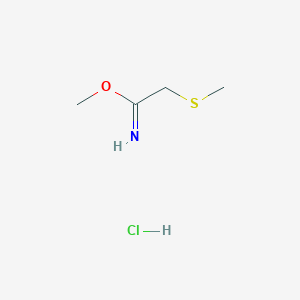 Methyl2-(methylthio)acetimidatehydrochloride