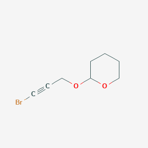 2-[(3-Bromoprop-2-yn-1-yl)oxy]oxane