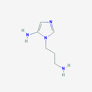 1-(3-Aminopropyl)-1H-imidazol-5-amine