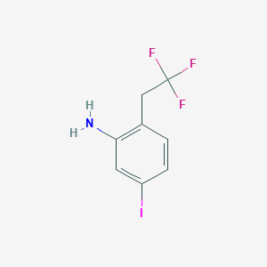 5-Iodo-2-(2,2,2-trifluoroethyl)benzenamine