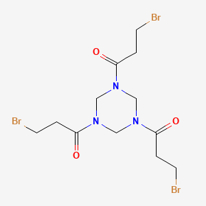 1,1',1''-(1,3,5-Triazinane-1,3,5-triyl)tris(3-bromopropan-1-one)