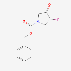 Benzyl 3-fluoro-4-oxopyrrolidine-1-carboxylate