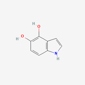 molecular formula C8H7NO2 B13114448 1H-Indole-4,5-diol CAS No. 412029-30-2