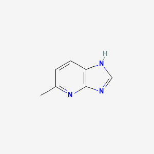 molecular formula C7H7N3 B1311445 5-甲基-1H-咪唑并[4,5-b]吡啶 CAS No. 27582-24-7