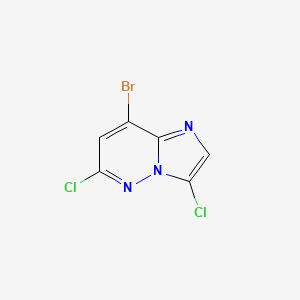 8-Bromo-3,6-dichloroimidazo[1,2-b]pyridazine