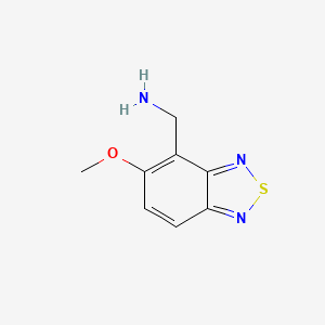 (5-Methoxybenzo[c][1,2,5]thiadiazol-4-yl)methanamine