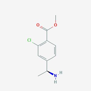 Methyl(S)-4-(1-aminoethyl)-2-chlorobenzoate