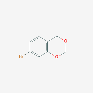 molecular formula C8H7BrO2 B1311463 7-溴-4H-1,3-苯并二氧杂环 CAS No. 499770-95-5