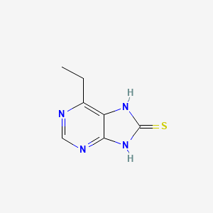 6-ethyl-7H-purine-8(9H)-thione