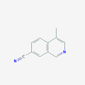 4-Methylisoquinoline-7-carbonitrile