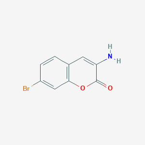 3-Amino-7-bromo-2H-chromen-2-one