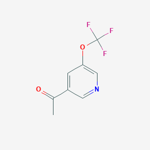 1-(5-(Trifluoromethoxy)pyridin-3-YL)ethanone