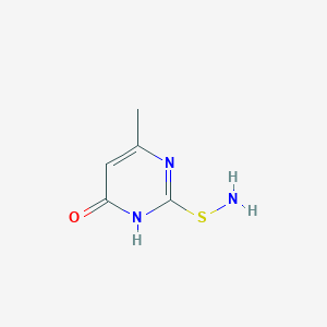 2-(Aminothio)-6-methylpyrimidin-4(1H)-one