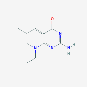 2-Amino-8-ethyl-6-methylpyrido[2,3-d]pyrimidin-4(8H)-one