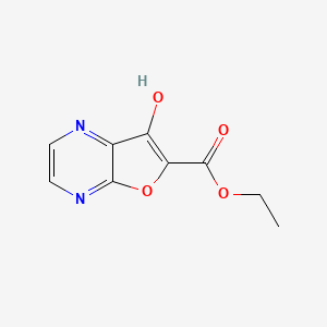 Ethyl 7-hydroxyfuro[2,3-b]pyrazine-6-carboxylate