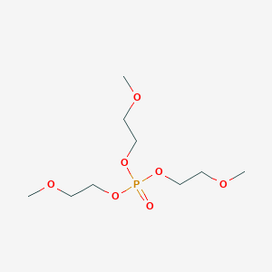 molecular formula C9H21O7P B13114764 Tris(2-methoxyethyl) phosphate CAS No. 6163-73-1