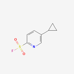 5-Cyclopropylpyridine-2-sulfonyl fluoride