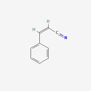 molecular formula C9H7N B13114824 (Z)-3-Phenylacrylonitrile CAS No. 24840-05-9