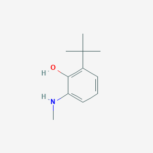 2-Tert-butyl-6-(methylamino)phenol