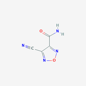 4-Cyano-1,2,5-oxadiazole-3-carboxamide