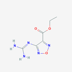 Ethyl 4-guanidino-1,2,5-oxadiazole-3-carboxylate