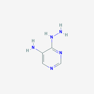 4-Hydrazinylpyrimidin-5-amine