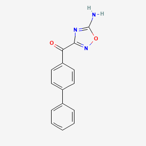 Methanone, (5-amino-1,2,4-oxadiazol-3-yl)((1,1'-biphenyl)-4-yl)-